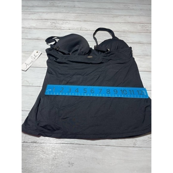 Anne Cole Underwire Triangle Tankini - Picture 6 of 8